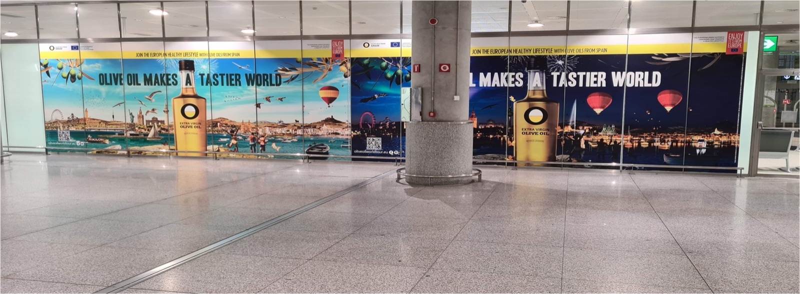 Vinilo publicitario   de  13.9x3.02 m  en Málaga, Málaga