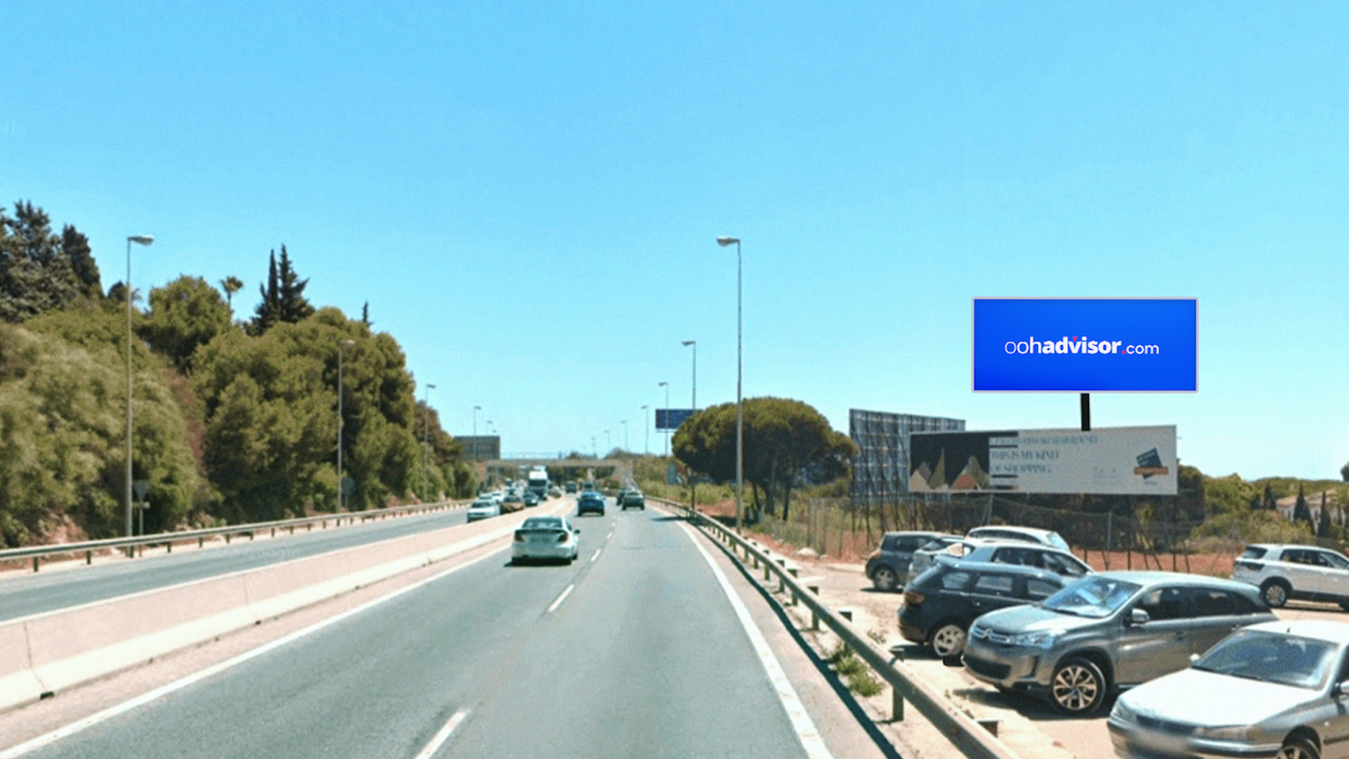 Monoposte publicitario en Marbella | Publicidad exterior