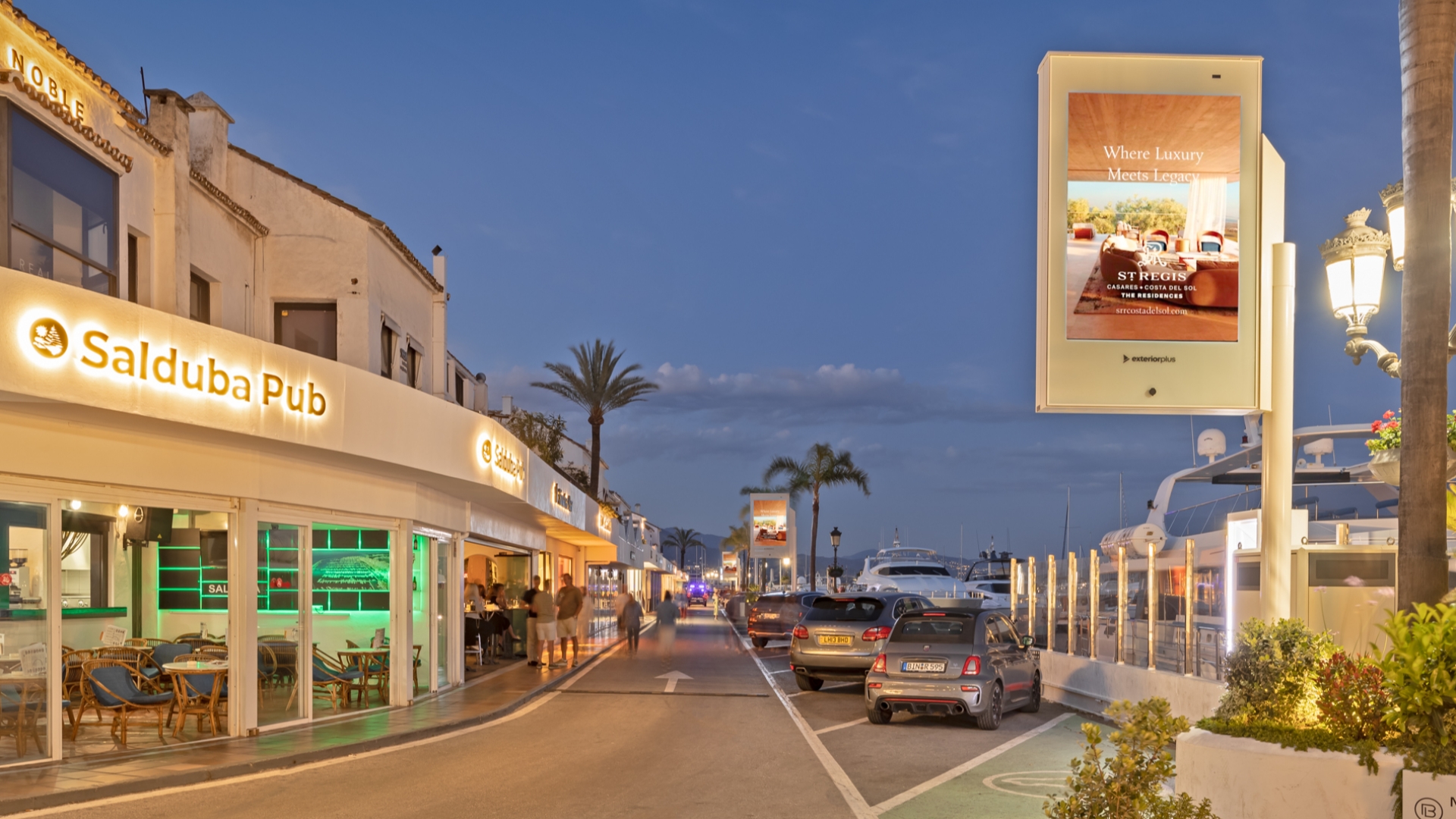 Digital Circuit in Puerto Banús Marina