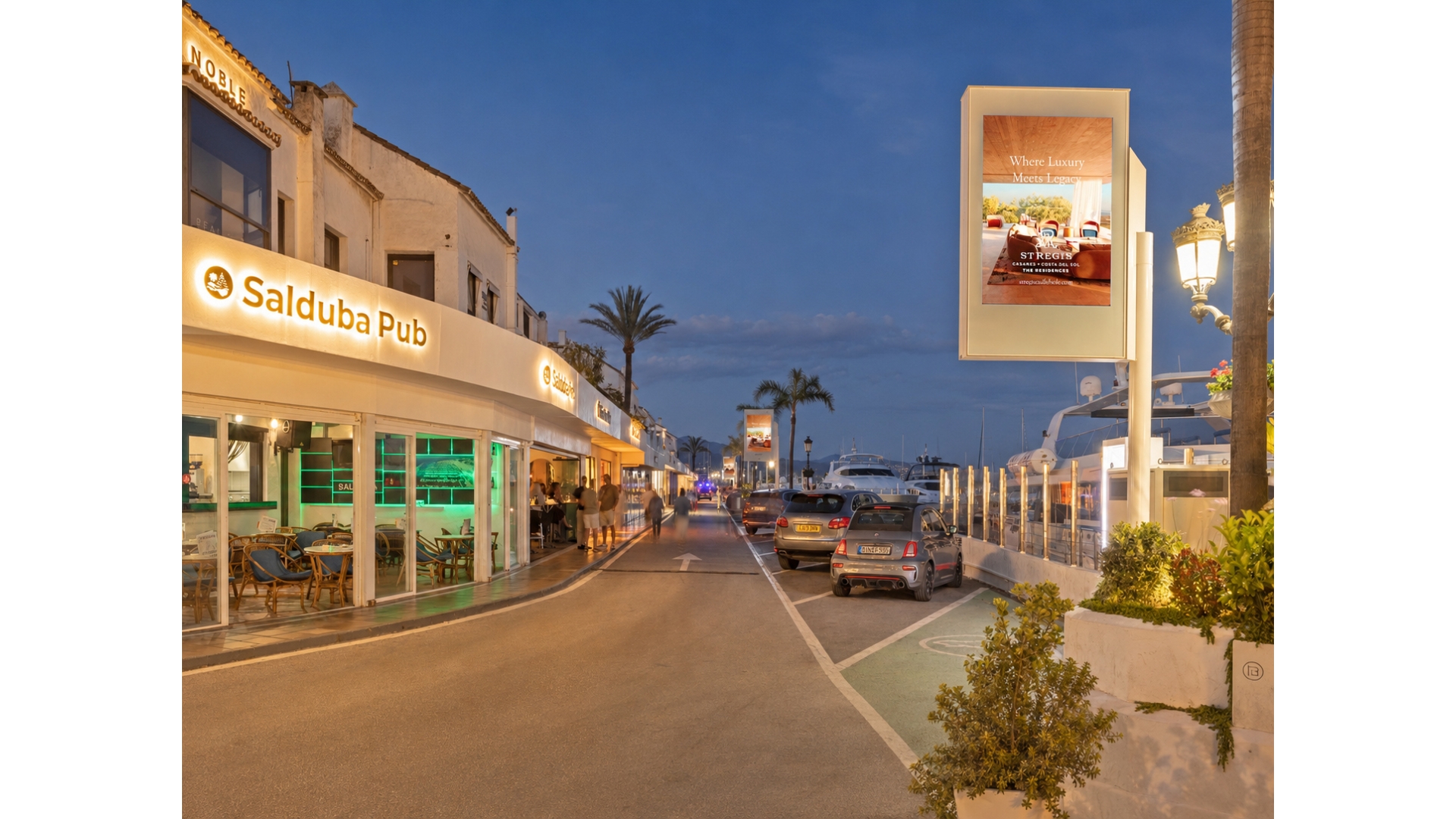 Circuito Digital en Marina de Puerto Banús