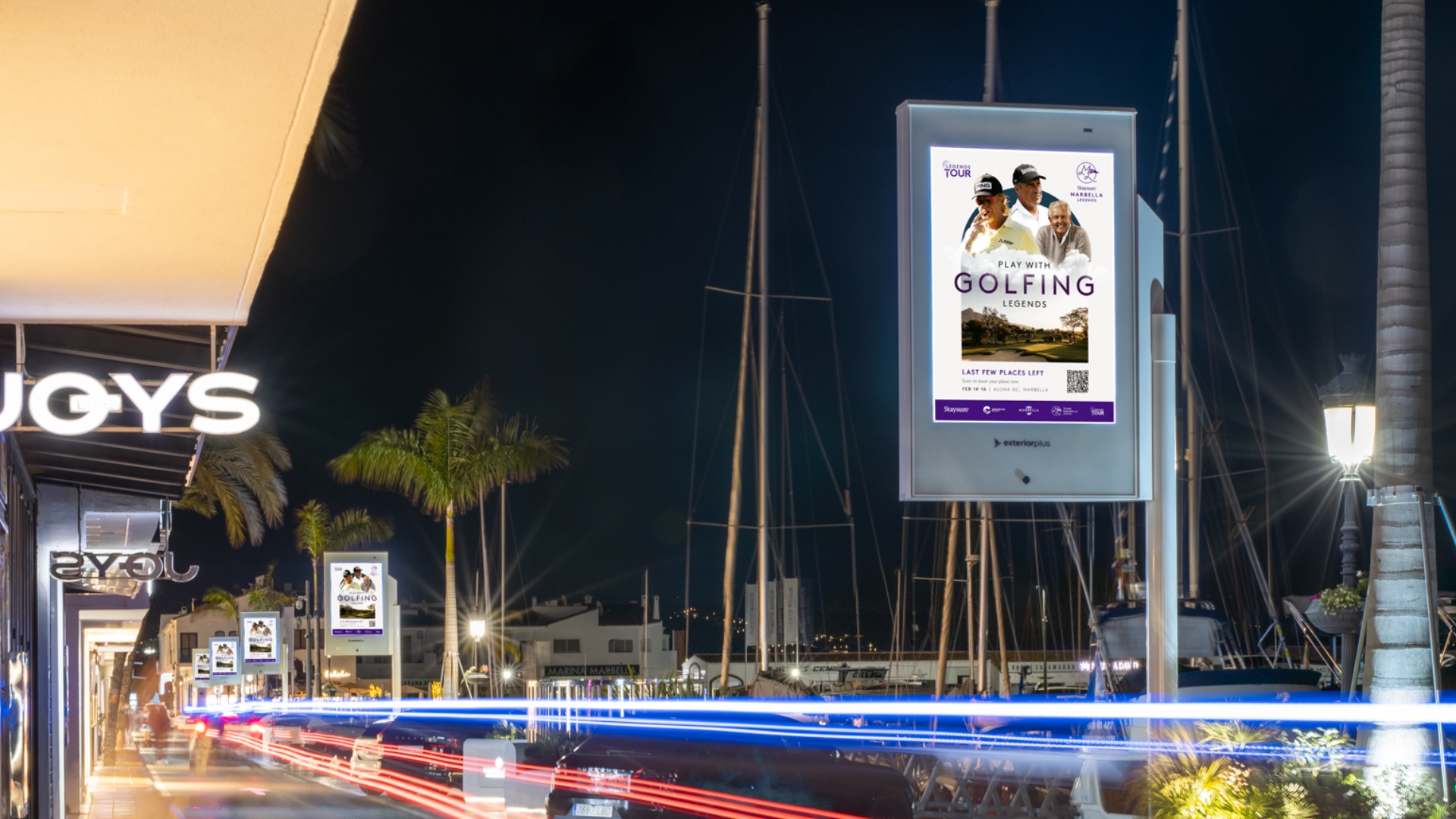 Digital Circuit in Puerto Banús Marina