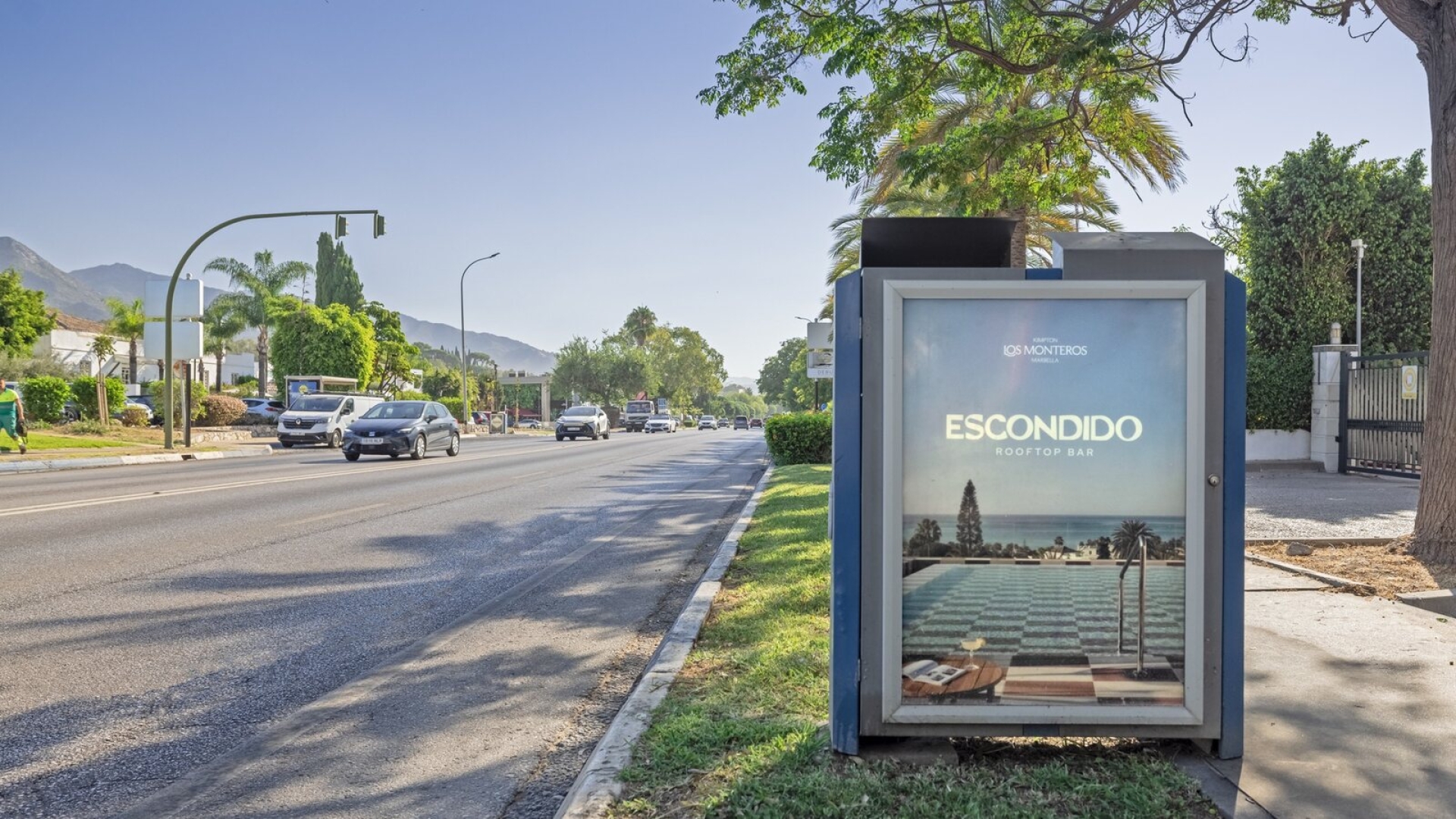 Mupi publicitario en Carretera Nacional N340, N340 / Rotonda Istán