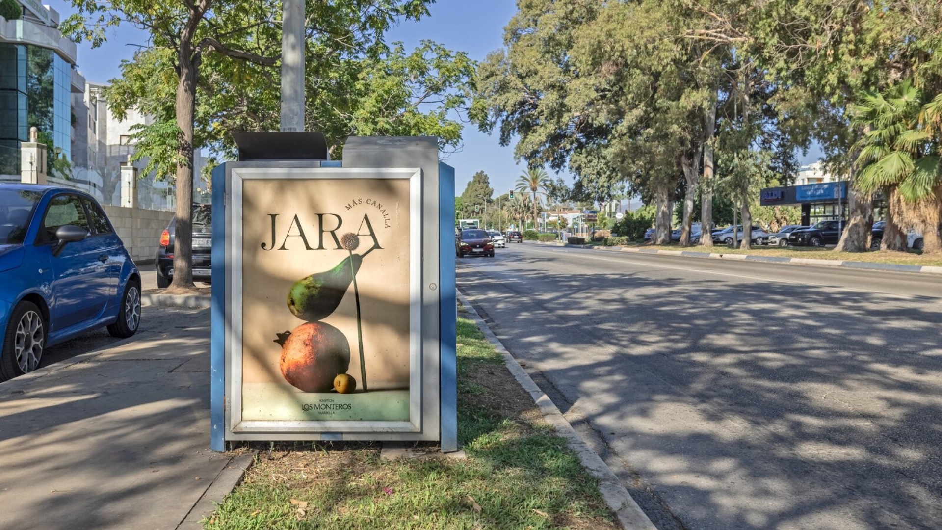 Mupi publicitario en Carretera Nacional N340, N340 / Rotonda Istán