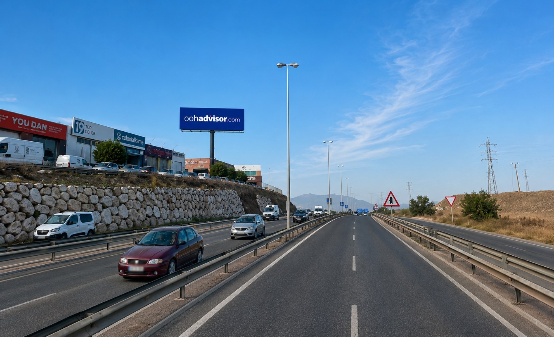 Monoposte en Málaga