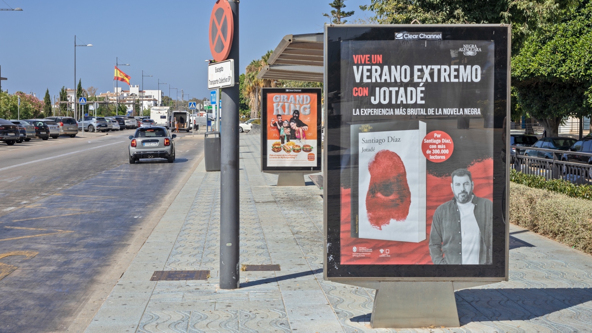 Mupi en Bulevar de San Pedro – Parada principal de autobuses, dirección Cádiz