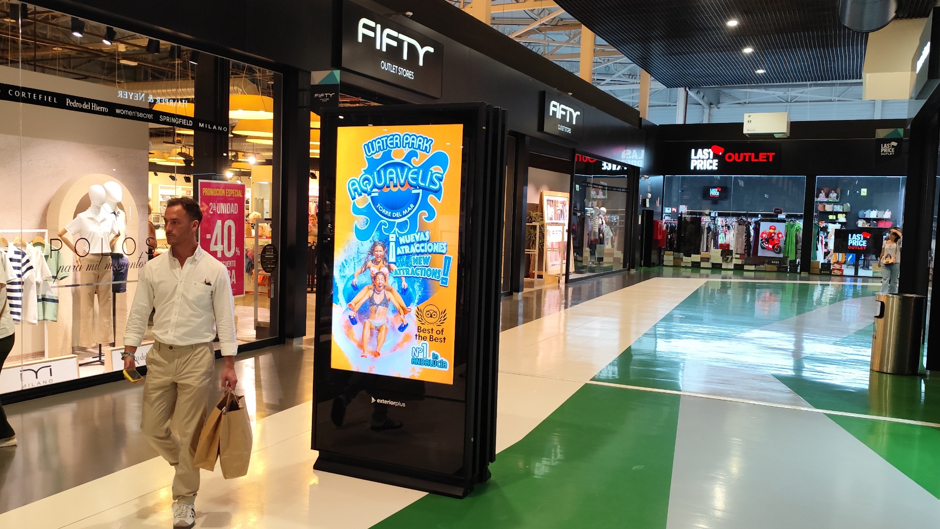Circuito Digital en Málaga Factory – Parque Comercial Málaga Nostrum