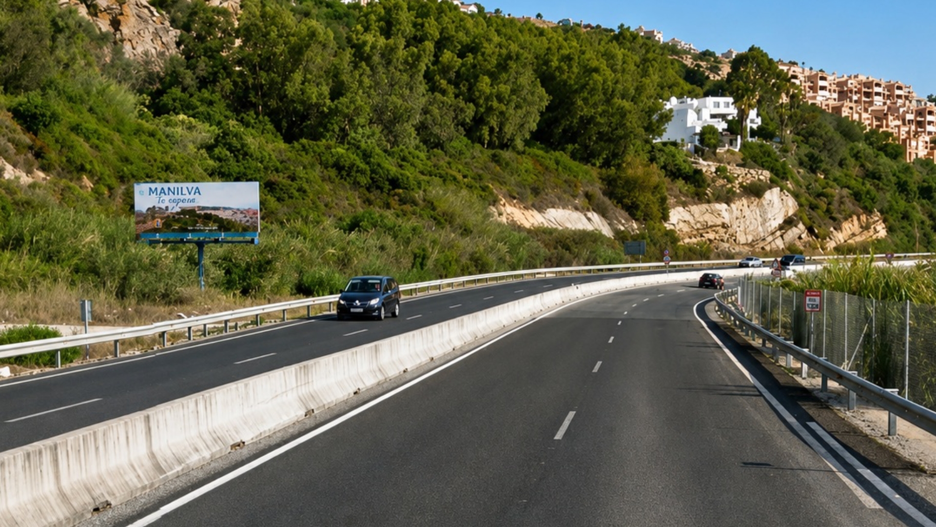 Valla ubicada en Urba. La Paloma, A7, Km.139 | Manilva