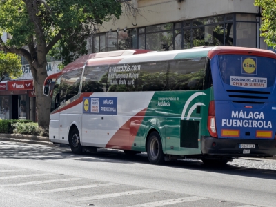 Autobus de Gran lateral Simple en La Línea de la Concepción, Cádiz