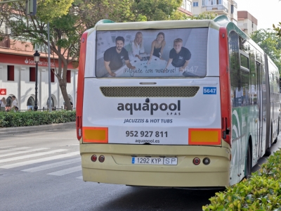 Autobus de Gran lateral Simple en Málaga, Málaga