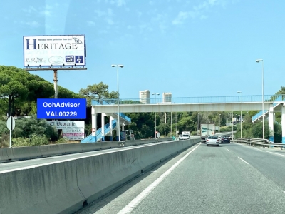 Valla publicitaria de 8x4 m en Marbella, Málaga