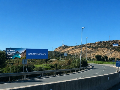 Valla de 8x3 m en Torreguadiaro, Cádiz