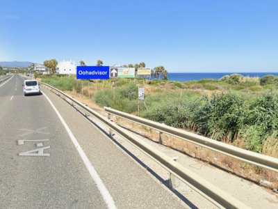 Valla publicitaria de 8x3 m en Manilva, Málaga