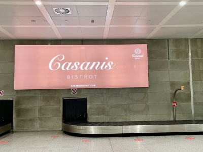 Luminoso publicitario de 6x3 m en Málaga, Málaga
