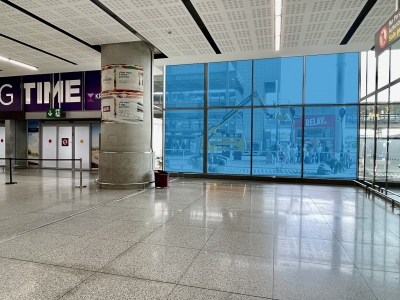 Vinilo publicitario de 800x560 cm en Málaga, Málaga
