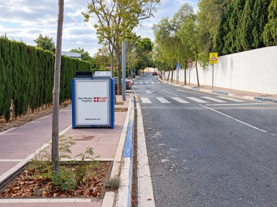 Mupi de 70x100 cm en San Pedro de Alcántara, Málaga