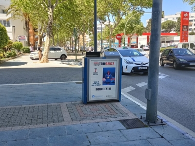Mupi de 70x100 cm en Marbella, Málaga