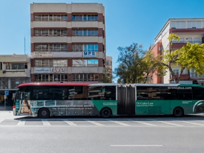Autobus de Gran lateral Simple en Málaga, Málaga
