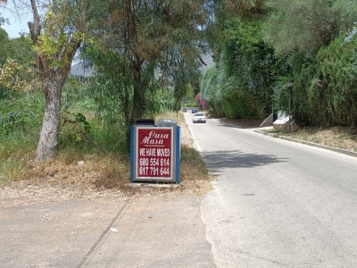 Papelera publicitaria de 100x70 cm en Marbella, Málaga