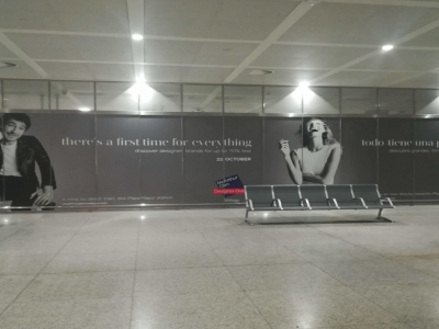 Vinilo publicitario de 1000x200 cm en Málaga, Málaga