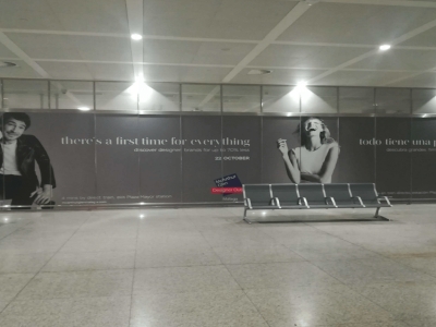 Vinilo aeropuerto de 600x200 cm en Málaga, Málaga