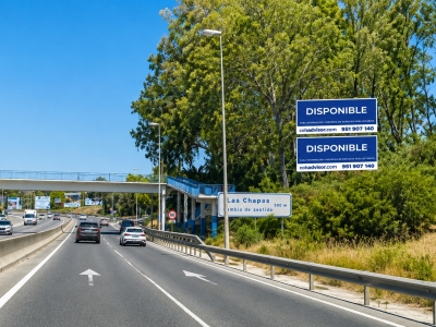 Valla de 8x3 m en Marbella, Málaga