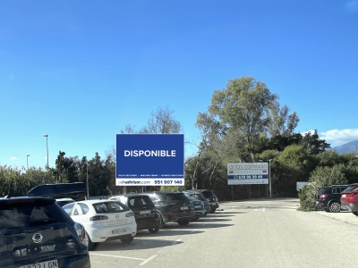 Valla publicitaria de 8x6 m en Marbella, Málaga