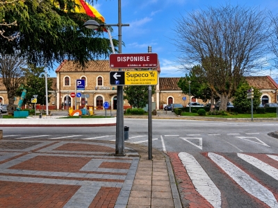 Advertising post of 150x50 cm in Ronda, Málaga