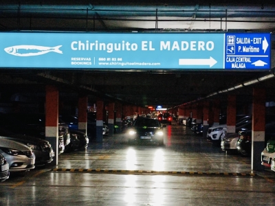 Luminoso parking de 250x40 cm en Estepona, Málaga