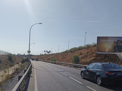 Valla publicitaria de 8x3 m en Málaga, Málaga