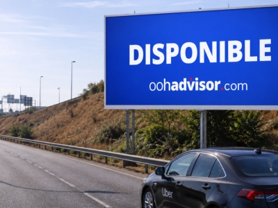 Valla publicitaria de 8x3 m en Málaga, Málaga