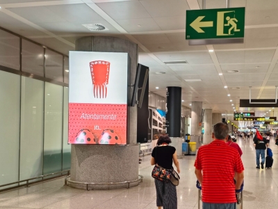 Luminoso indoor de 150x240 cm en Málaga, Málaga