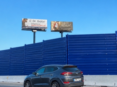 Monoposte de 12x5 m en Torremolinos, Málaga