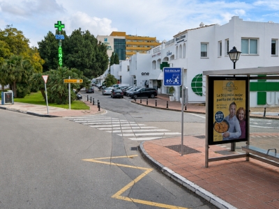 Mupi de 176x120 cm en Marbella, Málaga