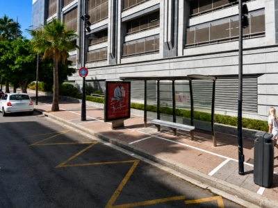 Mupi de 176x120 cm en Marbella, Málaga
