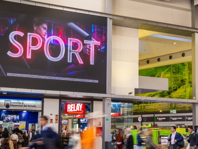 Pantalla digital de 7x7.5 m en Málaga, Málaga