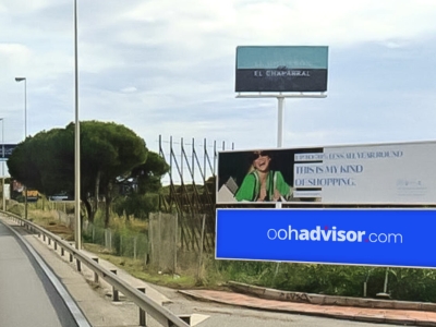 Valla publicitaria de 16x3 m en Marbella, Málaga