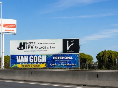 Valla de 16x3 m en Marbella, Málaga