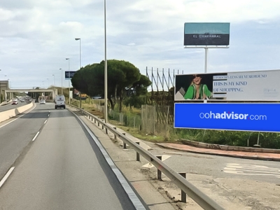Valla publicitaria de 16x3 m en Marbella, Málaga