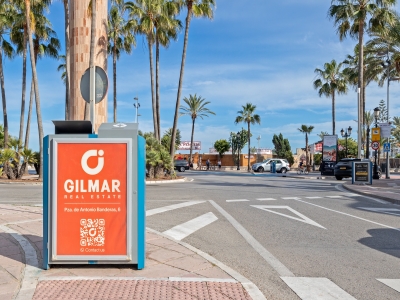 Mupi de 70x100 cm en Marbella, Málaga