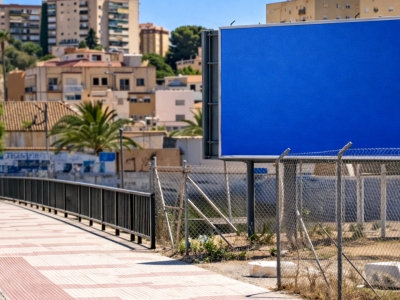 Valla publicitaria de 8x3 m en Málaga, Málaga
