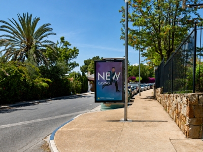 Mupi de 176x120 cm en Marbella, Málaga
