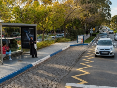 Mupi of 176x120 cm in Marbella, Málaga