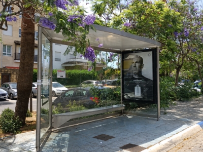 Mupi de 176x120 cm en Marbella, Málaga
