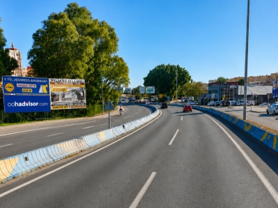 Valla de 8x3 m en Algeciras, Cádiz
