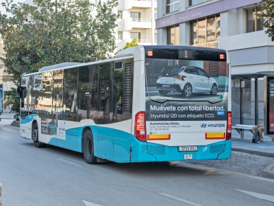 Bus of Gran lateral Simple in Mijas, Málaga