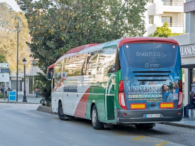 Bus of Gran lateral Simple in Málaga, Málaga
