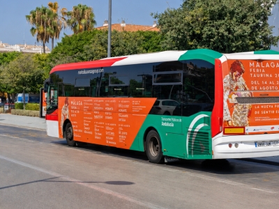 Bus of Gran lateral Simple in Málaga, Málaga