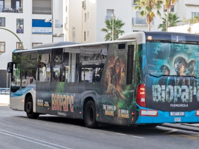 Autobus de Urban Simple en Fuengirola, Málaga