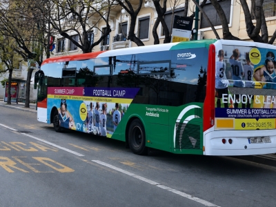 Autobus de Gran lateral Simple en Málaga, Málaga