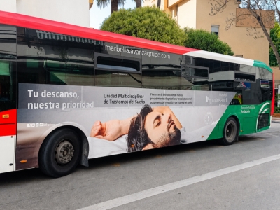 Autobus de Gran lateral Simple en Málaga, Málaga
